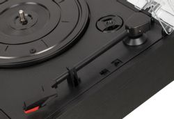 Виниловый проигрыватель Ritmix LP-200B, частично автоматический, черный