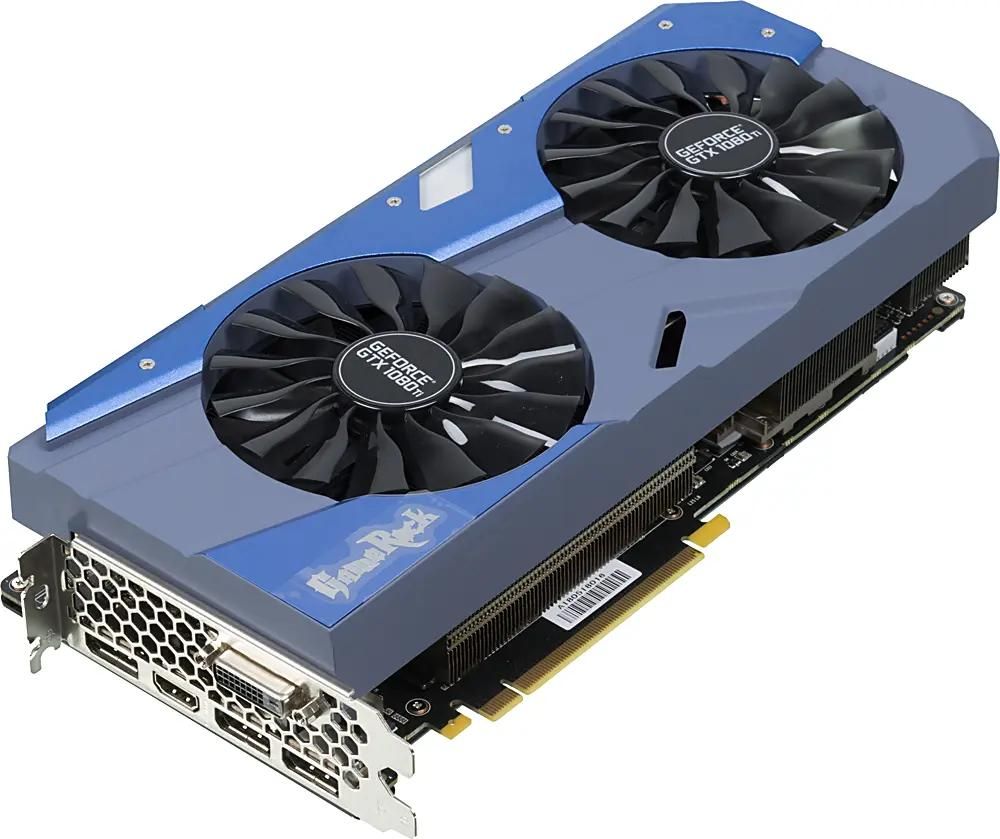 【中古】PALIT GeForce GTX1080 Ti GameRock Palit NVIDIA GeForce GTX 1080Ti PA-GTX1080TI GameRock Premium 11ГБ