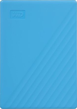 2ТБ Внешний диск HDD WD My Passport WDBYVG0020BBL-WESN, USB 3.2 Gen 1, голубой
