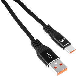 Кабель Digma USB Type-C (m) -  USB (m),  1м,  черный