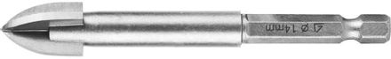Сверло Stayer 2985-14_z01,  по кафелю/керамограниту/стеклу,  14мм,  шестигранный (1/4HEX - С),  1шт