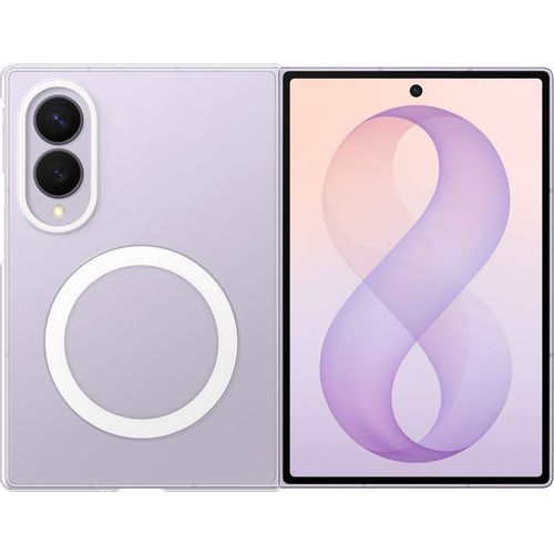Клип-кейс Samsung Clear Magnet для Galaxy Z Fold8 с магнитным креплением Прозрачный