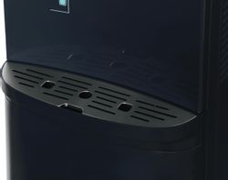 Кулер Hyundai AquaTouch UV H-WD7615E, напольный, электронный, кнопка, графитовый