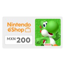 Изображение товара Пополнение Nintendo 200 MXN Mexico для Nintendo eShop MX