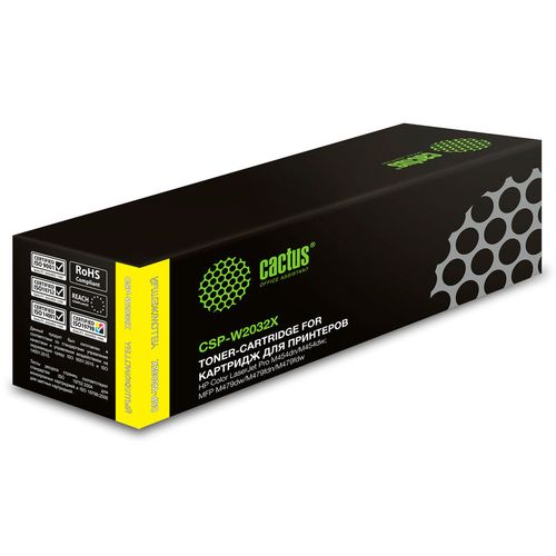 Картридж Cactus CSP-W2032X, 415X, желтый / CSP-W2032X