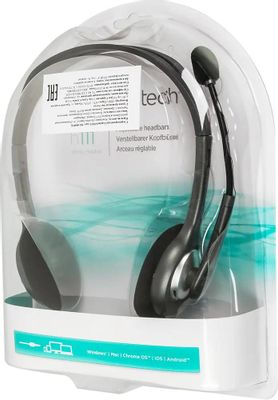 Logitech h11 stereo headset best sale