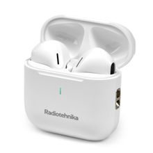 Изображение товара Наушники RADIOTEHNIKA Impulse T2, Bluetooth, вкладыши, белый Изображение товара Наушники RADIOTEHNIKA Impulse T2, Bluetooth, вкладыши, белый