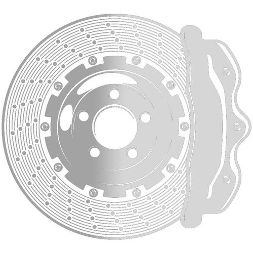 Тормозной диск SANGSIN BRAKE SD1036, передний