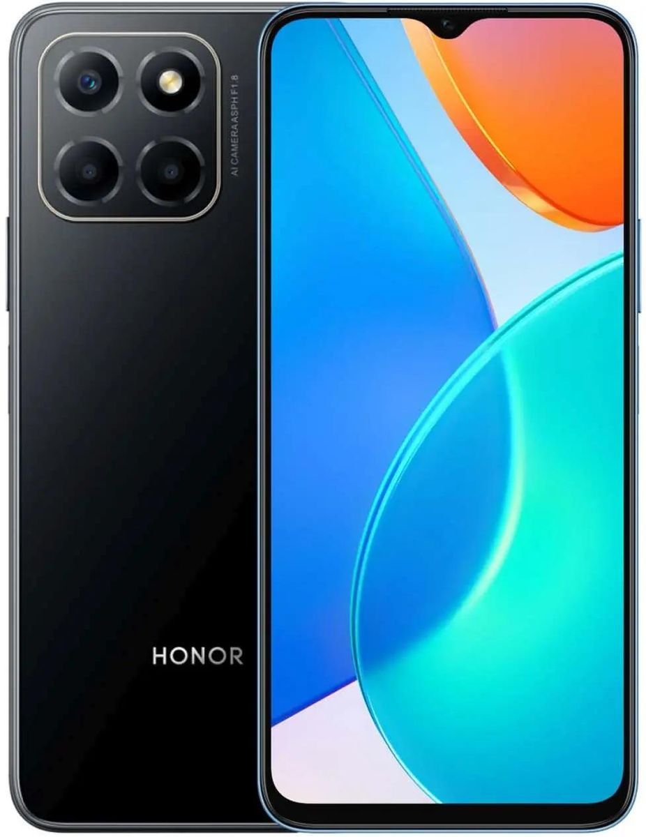 Смартфон Honor X6, 4/64Gb, Black