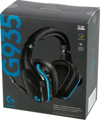 Logitech g935 7.1 top