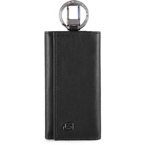 Ключница Piquadro Black Square, кожа натуральная, черный [pc1397b3/n]