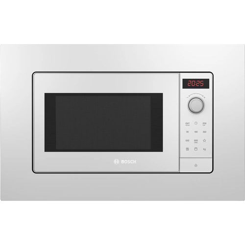 Встраиваемая микроволновая печь Bosch Serie 2 BEL653MW3, 25л, 800Вт, белый