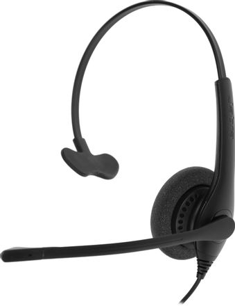 Гарнитура Jabra BIZ 1500 Mono,  для контактных центров, накладные,  USB, моно, черный [1553-0159]