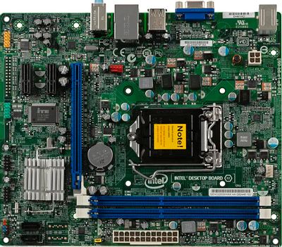 Intel DH61HO LGA 1155 Intel H61 B3 mATX BULK 694071