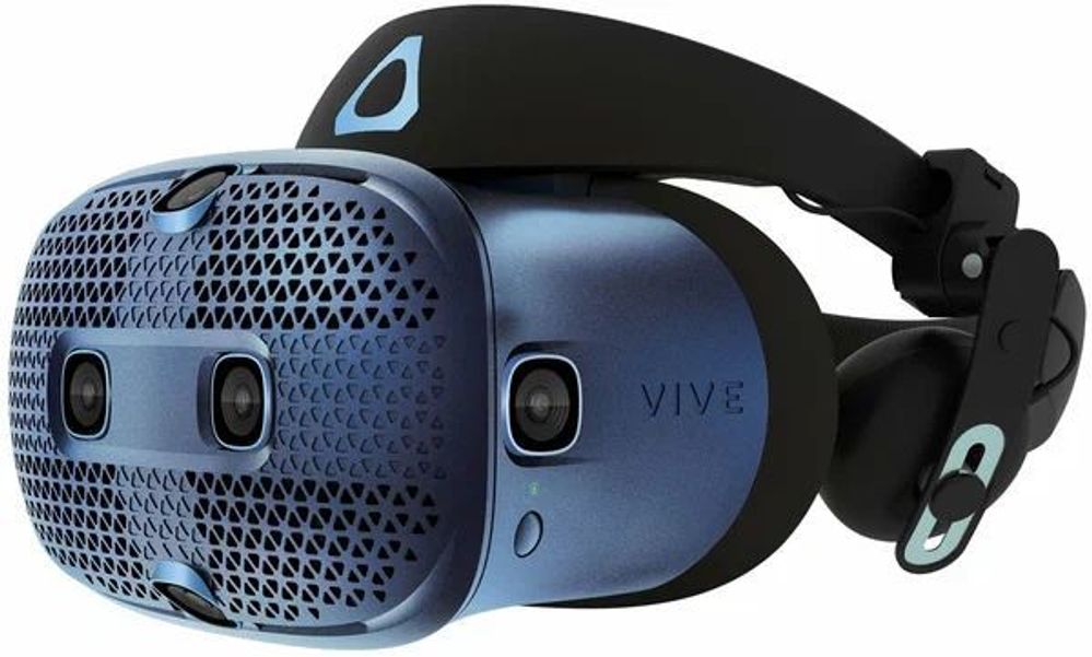 Шлем виртуальной реальности HTC Vive Cosmos,  черный/синий [99harl027-00]