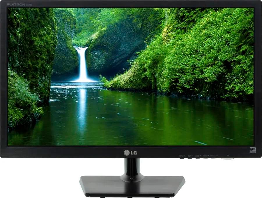 LG 24インチディスプレイモニター flatron E2442V-BN LG 24インチ液晶