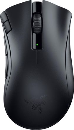 Мышь беспроводная Razer DeathAdder V2 X HyperSpeed, игровая, Bluetooth/Радио, оптическая, USB, 14000dpi, черный [rz01-04130100-r3a1]