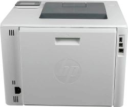 Принтер лазерный HP Color LaserJet Pro M454dw цветная печать, A4, белый