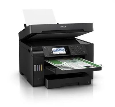МФУ струйный Epson L15150 цветная печать, A3+, с СНПЧ цвет черный ...