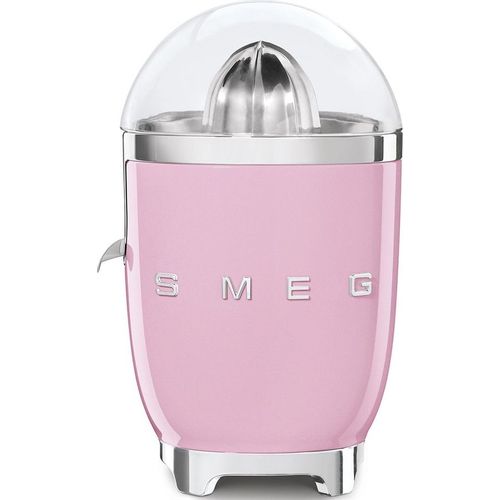 Соковыжималка SMEG CJF11PKEU, цитрусовая, розовый и серебристый