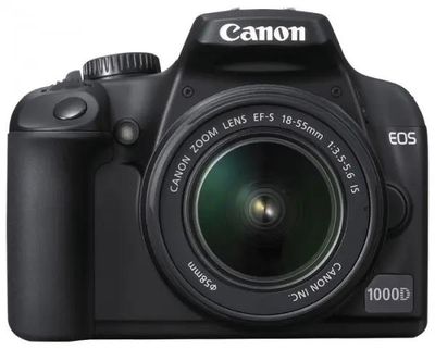 キャノン EOS1000QD Характеристики Зеркальный фотоаппарат Canon EOS 1000D kit ( EF-S
