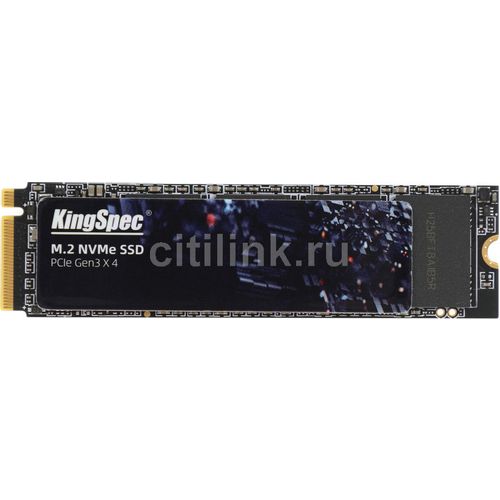 SSD накопитель KINGSPEC NE-256 256ГБ, M.2 2280, PCIe 3.0 x4, NVMe, M.2