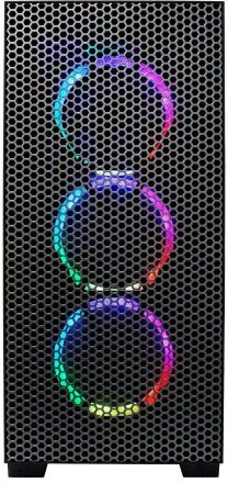 Компьютер iRU Game 710Z6GP Intel Core i7 12700F,  DDR4 32ГБ, 1ТБ(SSD),  NVIDIA GeForce RTX 4060 - 8 ГБ,  FreeDOS,  черный [1974307]