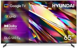 Изображение товара 65" Телевизор Hyundai H-LED65BU7011 4K Ultra HD, СМАРТ ТВ, Google TV, черный Изображение товара 65" Телевизор Hyundai H-LED65BU7011 4K Ultra HD, СМАРТ ТВ, Google TV, черный