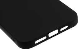 Чехол (клип-кейс) BORASCO Silicone Case, для Apple iPhone 14 Plus, черный