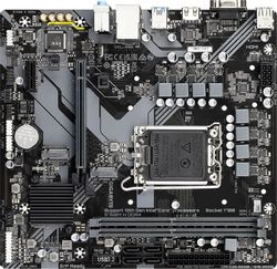 Изображение товара Материнская плата Gigabyte B760M H DDR4, Socket LGA 1700, Intel B760, mATX, Ret Изображение товара Материнская плата Gigabyte B760M H DDR4, Socket LGA 1700, Intel B760, mATX, Ret