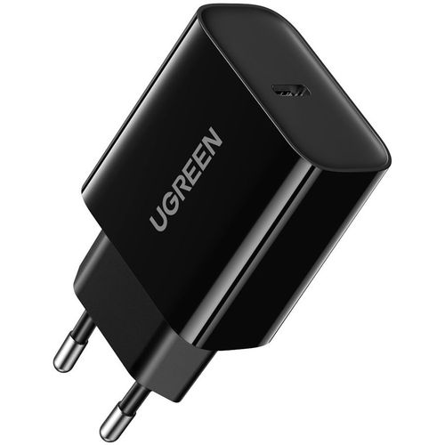 Сетевое зарядное устройство UGREEN CD137, USB-C, 20Вт, 3A, черный [10191]