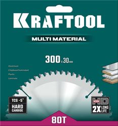 Пильный диск Kraftool 36953-300-30, 300мм, по алюминию
