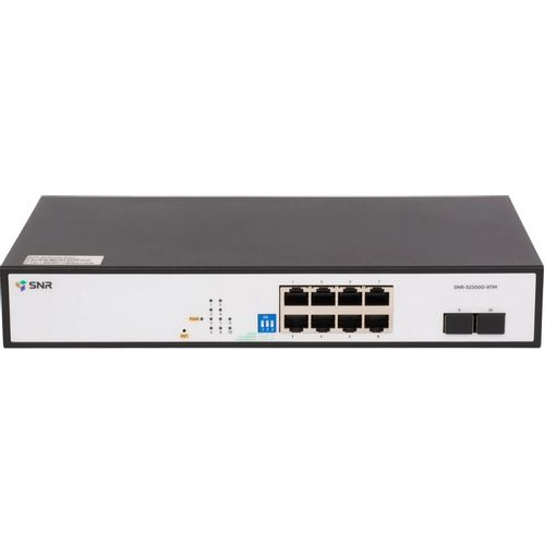Коммутатор SNR SNR-S2300G-8TM, управляемый, 8 RJ-45, 10/100/1000 Мбит/с