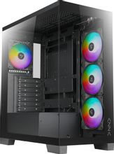 Изображение товара Корпус ATX AZZA Cove Midi-Tower без БП черный ARGB теплообменник