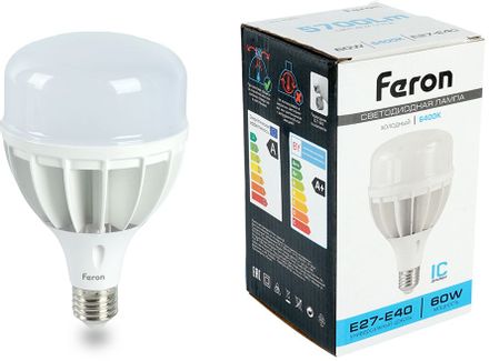 LED FERON E27/E40, 60Вт, 25782
