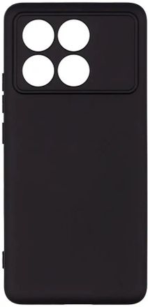 Чехол (клип-кейс) ZIBELINO Soft Matte, для Xiaomi Poco X6 Pro, черный [zsmf-xia-x6-pro-5g-blk]