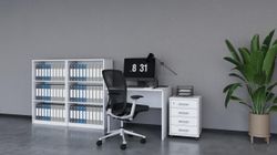 Стол письменный ПРОГРАММА ТЕХНО А-001.60, ЛДСП, белый