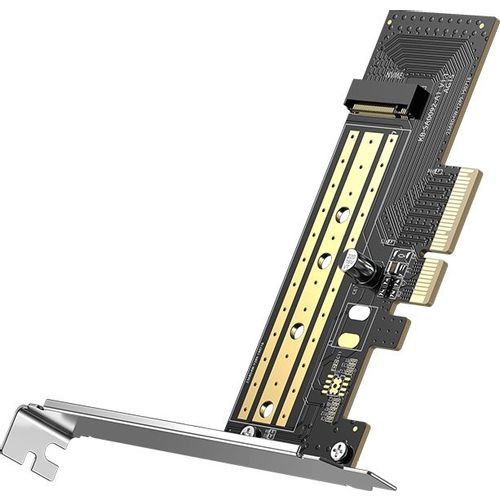 Адаптер-переходник UGREEN CM302, для SSD, черный [70503]