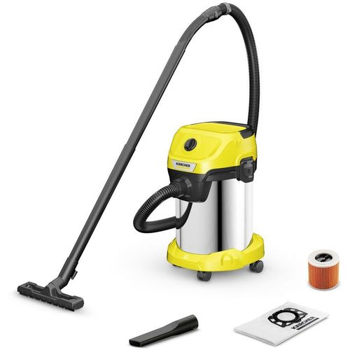 Строительный пылесос Karcher WD 3 S V-19/4/20 (YSY), желтый [1.628-141.0]