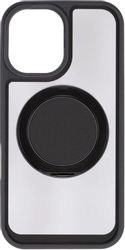 Чехол (клип-кейс) ZIBELINO Ring Stand 360, для Apple iPhone 16, серый