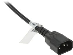 Кабель POWERCOM SCUT, IEC-320 C14 to Socket Type-F 250V 10A