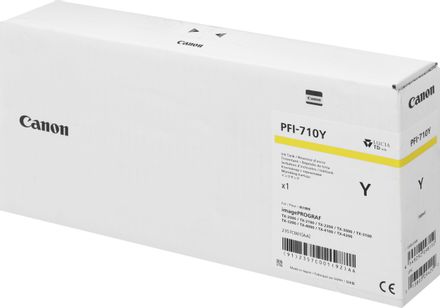 Картридж Canon PFI-710 Y, желтый / 2357C001