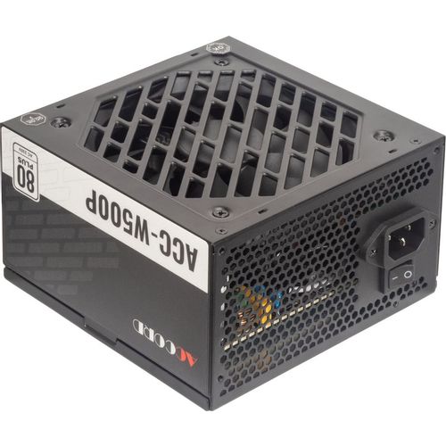 Блок питания Accord ACC-W500P, 500Вт, 80 PLUS WHITE, 120мм, черный, retail