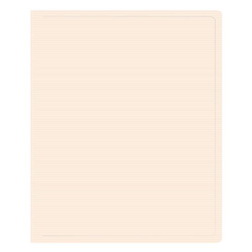 Папка на кольцах Бюрократ ДеЛюкс DL0740/2MILK, 2шт колец, О-образные, A4, 32мм корешок, пластик, 0.7мм, молочный 14 шт./кор.