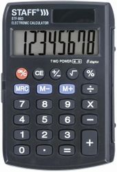 Калькулятор STAFF STF-883, черный