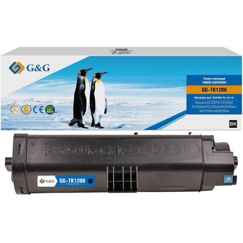 Картридж G&G GG-TK1200, черный / GG-TK1200