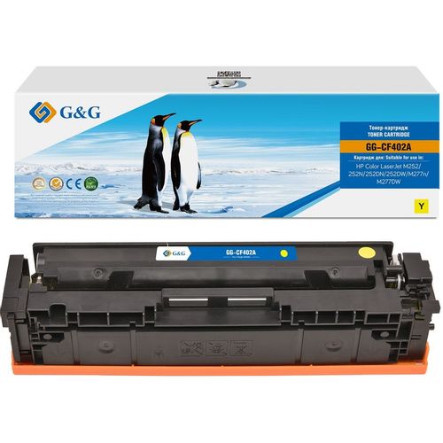 Картридж G&G GG-CF402A, CF402A, желтый / GG-CF402A