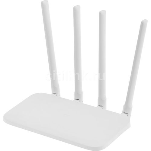Маршрутизатор Xiaomi Mi Router 4C, Wi-Fi 4, 2.4ГГц, 2 LAN, белый [dvb4428gl]