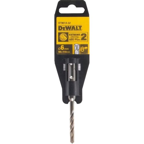 Бур DeWALT DT9514-QZ, по бетону/кирпичу/камню, 6мм, SDS-PLUS, 1шт