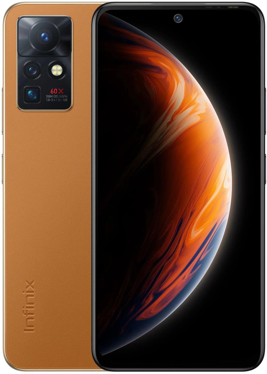 Смартфон INFINIX Zero X pro 8/128Gb, X6811, коричневый – купить в Ситилинк  | 1649447